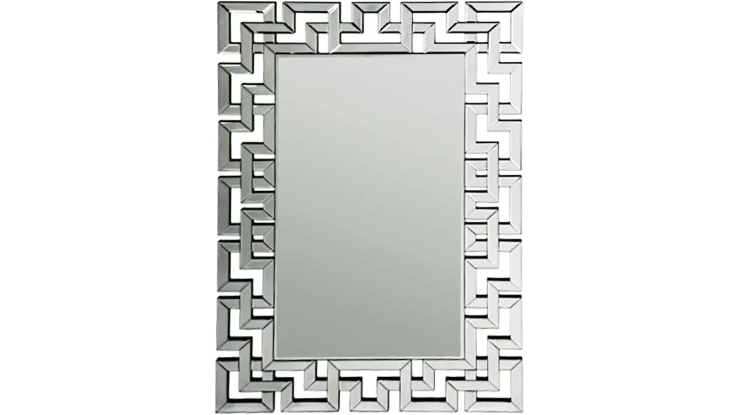 Tiffany Wall Mirror in Silver