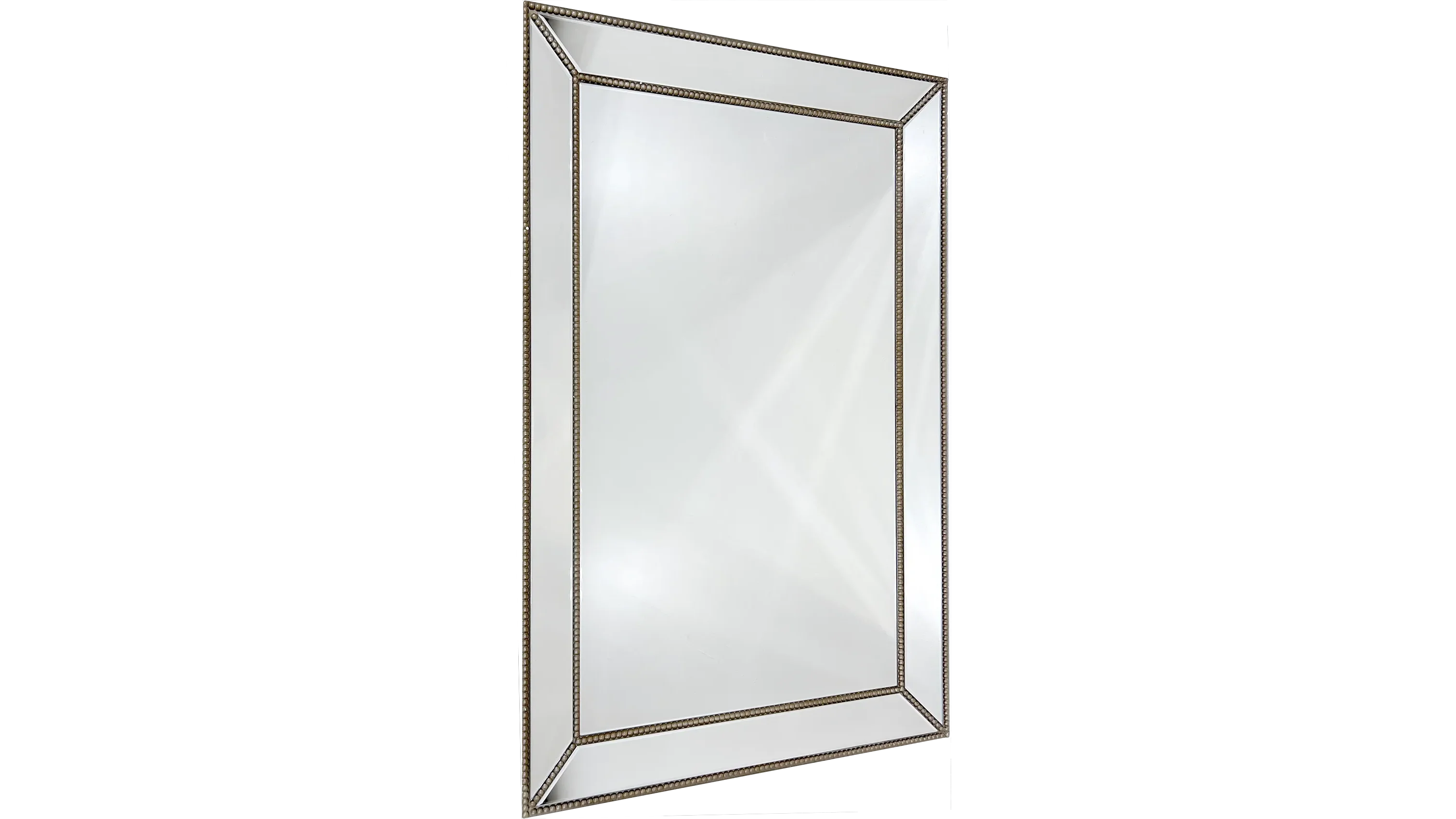 Roger Wall Mirror in Brown