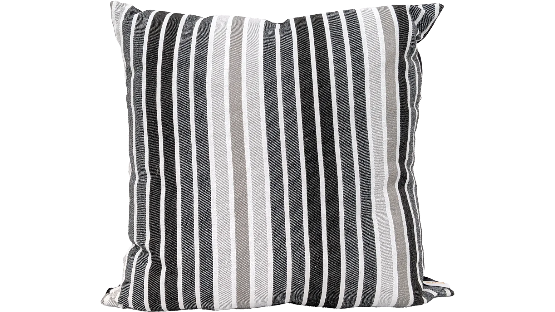 SunDrance Black Stripe Pillow (19")