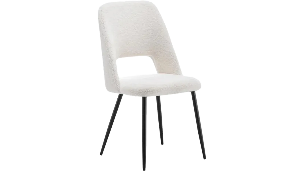 Veluris Dining Chair in Cream