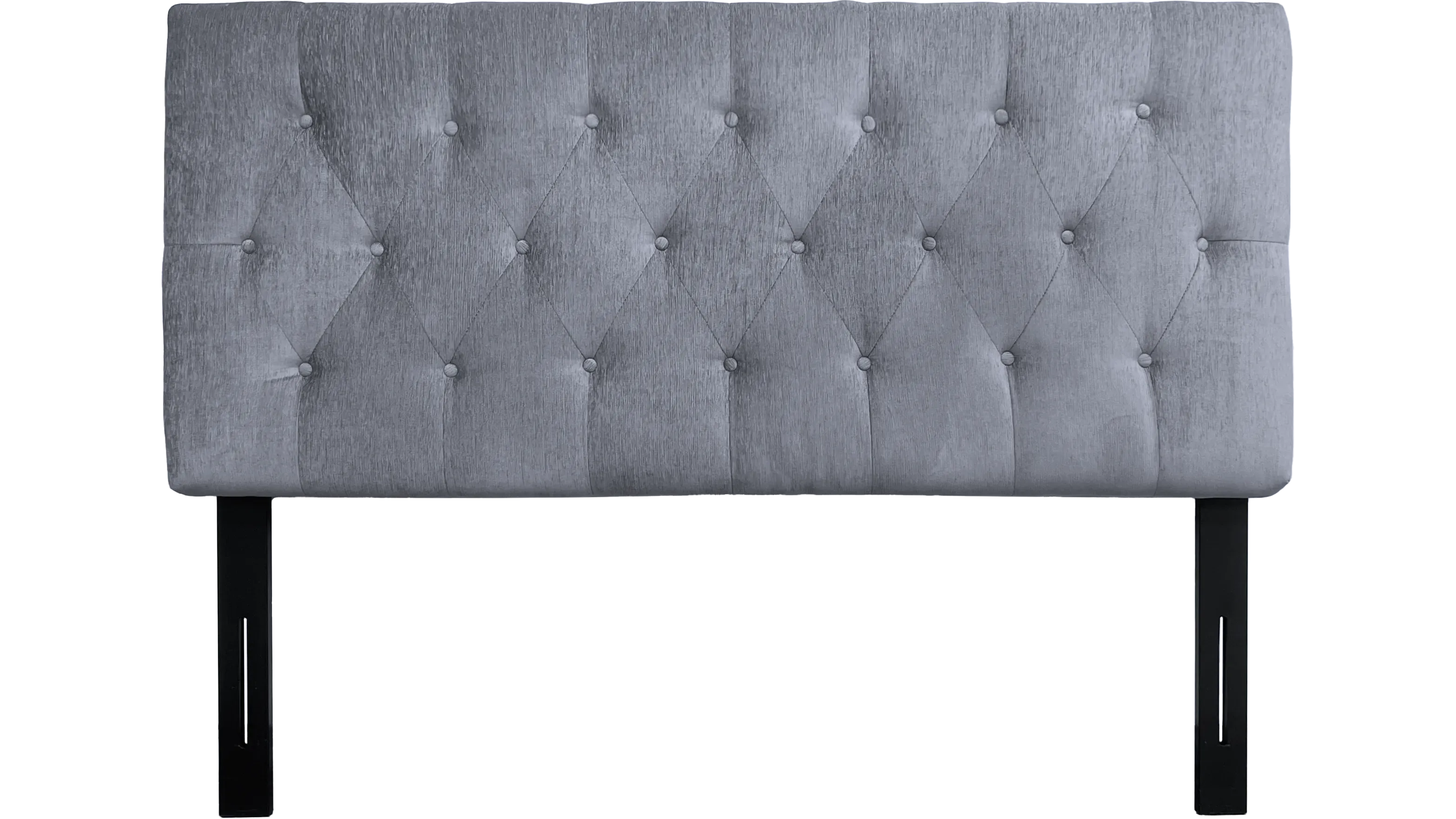 Esther Headboard in Velvet Grey